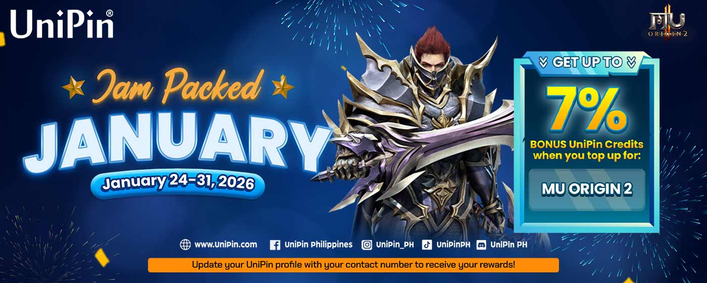 Jam Packed January MU Origin 2 (PH)